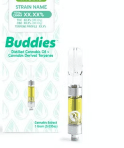 0.5G CDT VAPE CARTRIDGE - BUDDIES